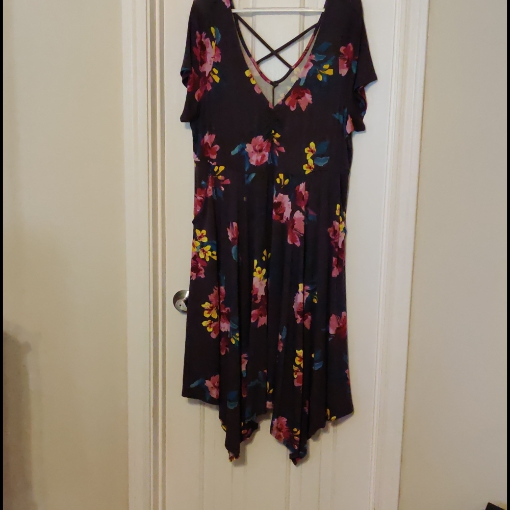Sexy Torrid Handkerchief Dress sz 2